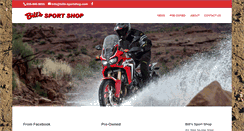 Desktop Screenshot of bills-sportshop.com